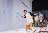 （粤港澳大湾区）粤港澳百余名壁球选手广州同台竞技